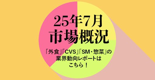 25年7月 市場概況