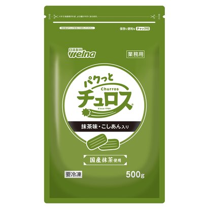 パクっとチュロス　国産抹茶・こしあん入り