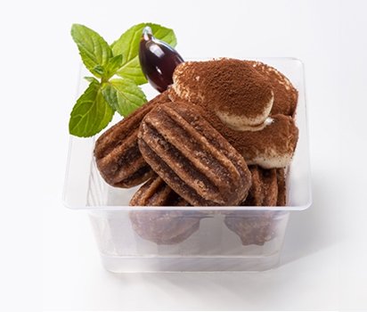 パクっとチュロス チョコ味・チョコソース入り｜業務用製品情報｜日清